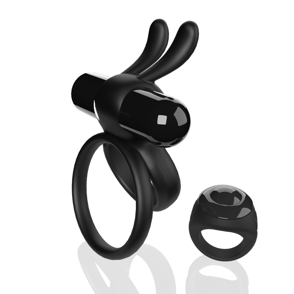 zovqKXsidngp3AZtopgoekD1As5yNwix.jpg Screaming O Remote Controlled Ohare XL Vibrating Ring - Black - Image 1
