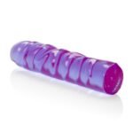 Junior Dong Reflective Gel Dildo – Purple, 7.5 in, Waterproof - Image 3