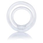 RingO 2 Double Cock Ring – Clear - Image 3