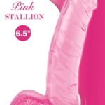 Wet Dreams Stallion Dildo With Balls - Pink