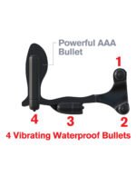 Fantasy C-Ringz Ultimate Ass Gasm Vibrating Anal Cock Ring – Black - Image 4