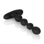 Eclipse Slender Beads Rechargeable Anal Vibrator – Black - Image 2
