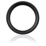 RingO Pro LG Black Silicone Cock Ring - Image 3