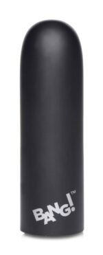 10x Mega Vibrator – Black, Rechargeable Vibrating Bullet - Image 3