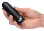 10x Mega Vibrator – Black, Rechargeable Vibrating Bullet - Image 5