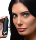 10x Mega Vibrator – Black, Rechargeable Vibrating Bullet - Image 6