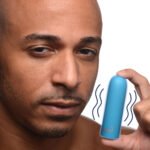10x Mega Vibrator – Blue, Rechargeable Silicone Bullet Vibrator - Image 6