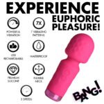 10x Mini Silicone Wand - Pink - Image 5