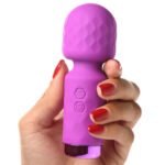 10x Mini Silicone Wand - Purple - Image 6