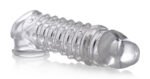 1.5 Inch Penis Enhancer Sleeve - Clear - Image 7