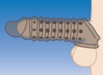 1.5 Inch Penis Enhancer Sleeve - Smoke - Image 6