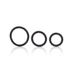 Rubber Ring 3-Piece Set – Black - Image 3