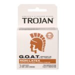 Trojan Goat Non-Latex Condoms 3 Pack