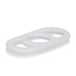 Precision Pump Silicone Erection Enhancer Ring – Clear - Image 4