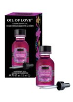 Kama Sutra Oil of Love Raspberry Kiss Water-Based Foreplay Oil – 0.75 fl oz - Image 3