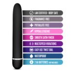 Rose Luxuriate Black Vibrator – Waterproof Multi-Speed - Image 7
