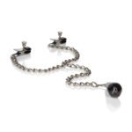 Weighted Nipple Clamps – Silver, Adjustable - Image 3