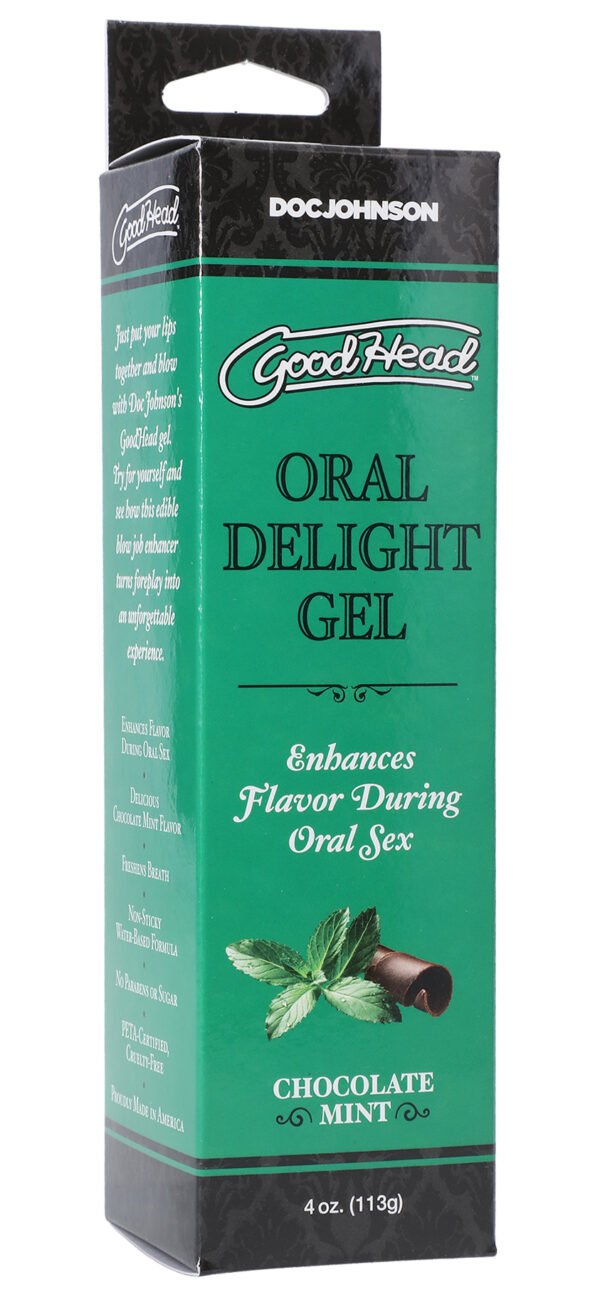 Goodhead - Oral Delight Gel - Chocolate Mint - 4 Oz.