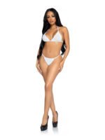 Leg Avenue Tempest 2-Piece Bikini Set – White - Image 2