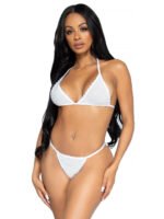 Leg Avenue Tempest 2-Piece Bikini Set – White - Image 3