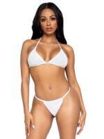 Leg Avenue Tempest 2-Piece Bikini Set – White - Image 5