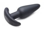 21x Silicone Anal Plug with Wireless Remote Control – Black - Image 2