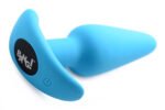21x Silicone Anal Plug with Wireless Remote Control – Blue - Image 2