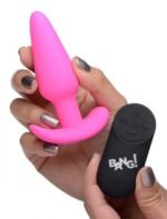 21x Silicone Anal Plug with Wireless Remote Control – Pink - Image 3
