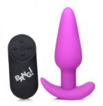 21x Silicone Anal Plug with Wireless Remote Control – Purple - Image 6
