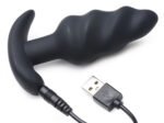 21x Silicone Swirl Plug With Remote -Black - Image 3