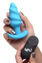 21x Silicone Swirl Plug With Remote - Blue - Image 4