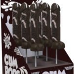 Cum Cock Pops - Dark Chocolate - 6 Piece P.O.P. Display