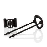 Penis Extender Traction Device with Adjustable Silicone Strap and Removable Rods – Black - Image 4