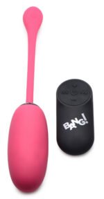 Bang! Plush Egg Vibrator with Wireless Remote – Pink - Image 5
