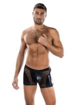 Sheer Contrast Boxer Briefs - Os - Black - Image 2