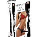 Wet Dreams Skinny Me Strap-on - Black