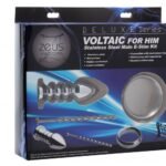 Zeus Deluxe Series Voltaic for Him Stainless Steel Male E-Stim Kit