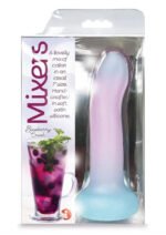 Mixers Blueberry Crush 8" Dildo - Pink Lavender Blue