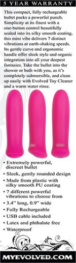 Pretty in Pink Rechargeable Vibrating Bullet – Pink - Image 4