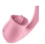 Satisfyer Tongue Genius Rechargeable Vibrating Tongue Vibrator – Pink - Image 5