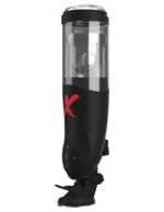 PDX Elite Mega-Bator Rechargeable Stroker with Rotating and Thrusting Action – Black