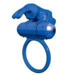 Buzz Bunny Cockring Vibe - Blue