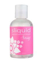 Sliquid Naturals Sassy Water-Based Anal Lubricant – 4.2 Fl Oz