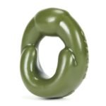 Grip Cockring Fat Padded U-Shaped Cockring - Army