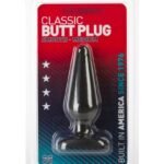 Classic Butt Plug Smooth - Medium - Black