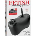 Fetish Fantasy Series Body Dock Inflatable Love Seat - Black