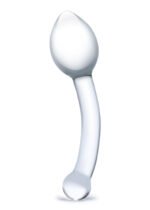 Pure Indulgence Anal Slider Borosilicate Glass Anal Plug – Clear - Image 7