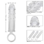 3 Piece Textured Extension Sleeve Set – Clear - Image 10