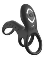 Fantasy C-Ringz Ultimate Couples Cage Pro Dual-Motor Vibrating Cock Ring – Black - Image 4