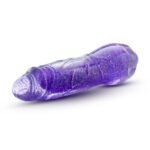 Glow Dicks - Molly Glitter Vibrator - Purple - Image 3